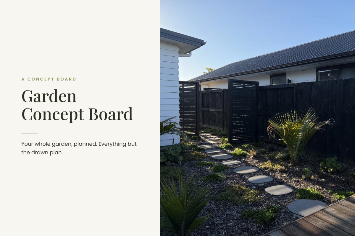 Garden Concept Board